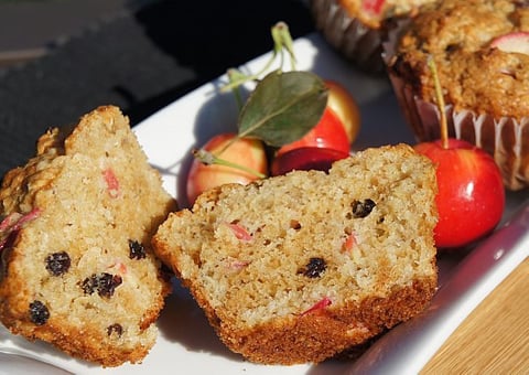 Muffins Pommettes et Raisins