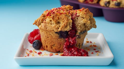 Muffins Protéines Explosion de Fruits