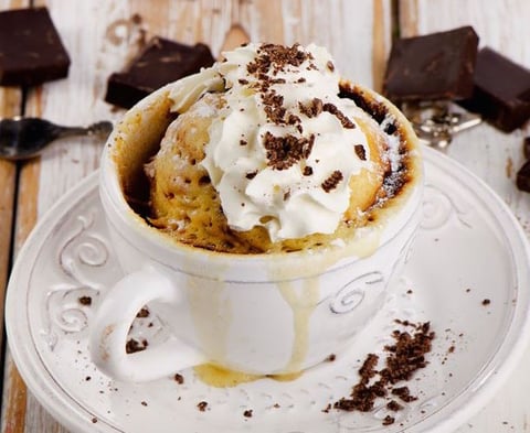 Mug Cake Façon Cappucino