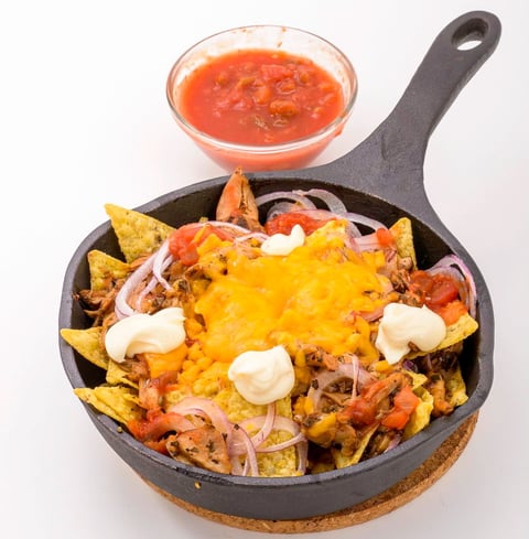 Nachos BBQ au Porc Effiloché
