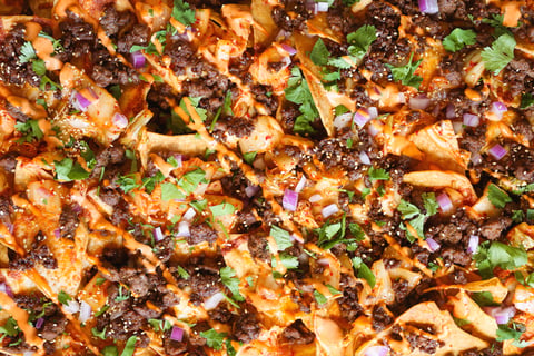 NACHOS DE BOEUF CORÉEN