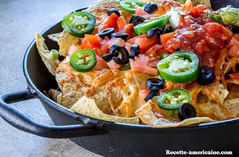 Nachos façon Mexicaine Américaine