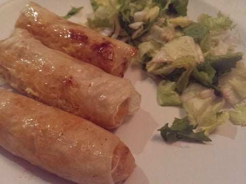 Nems au Crabe au Four