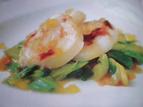 Noix de Saint-Jacques au Citron et au Gingembre
