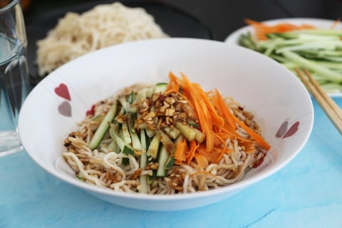 Nouilles Froides Chinoises pour L’été