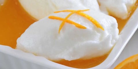 Œufs à la Neige à L’orange