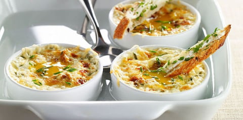 Œufs Cocotte au Cantal