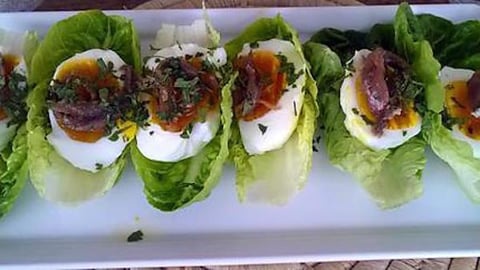 Oeufs Durs aux Anchois