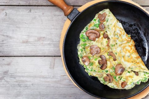 Omelette aux Champignons