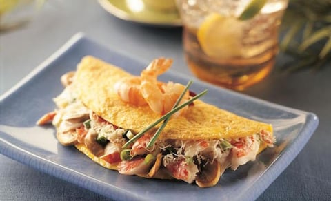 Omelette aux Fruits de Mer