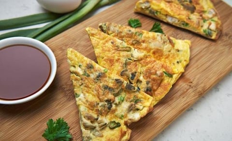 Omelette de Chaozhou aux Huîtres Hachées