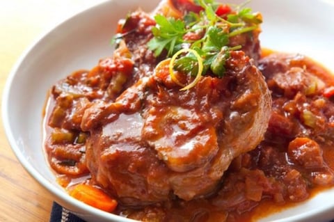 OSSO-BUCO AUX CHAMPIGNONS