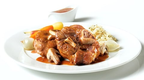 Osso Buco de Porc Bourguignon