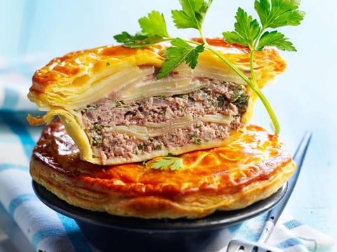 Pâté de Pommes de Terre à la Viande Hachée