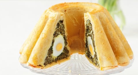 Pâté Épinards et Oeufs