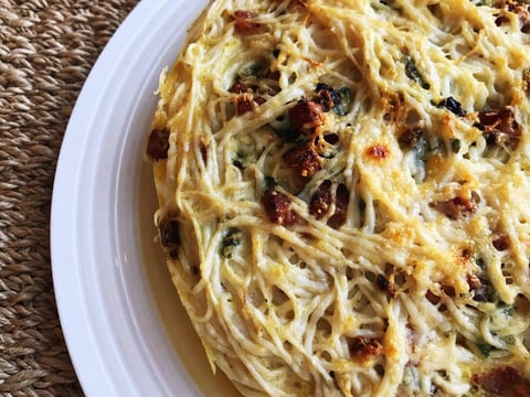 PÂTES AU BRIE FONDANT KETO