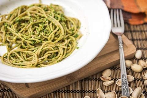 Pâtes au Pesto de Basilic