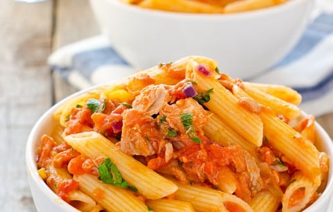 Pâtes au Thon et à la Tomate