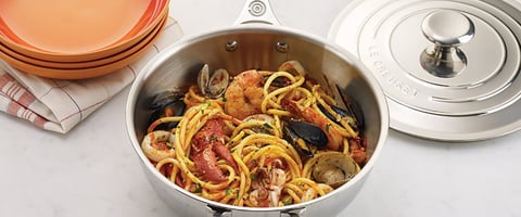 PÂTES AUX FRUITS DE MER