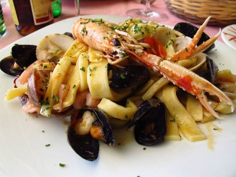 Pâtes aux Fruits de Mer