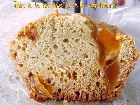 Pain à la Banane et à la Confiture