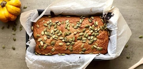 Pain à la citrouille sans sucre
