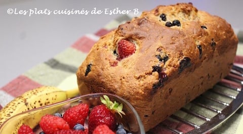 Pain aux Bananes Explosion de Fruits