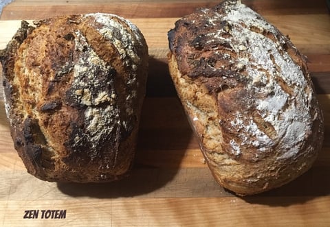 Pain Croustillant au Blé Entier