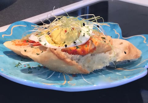 Pain Baguette bien Garni
