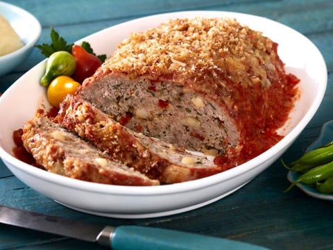 PAIN DE VIANDE DE DINDON À L’ITALIENNE