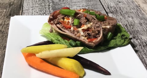 Pain de Viande Enrobé de Bacon