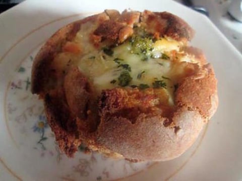 Pain Farci Lardons Fromage