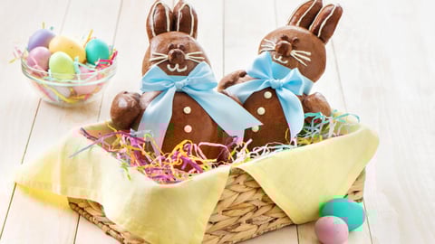 Pain-lapin de Pâques au Chocolat
