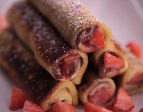 PAIN PERDU EXPRESS AUX FRAISES