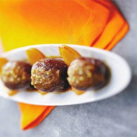 Palets de Navet à L’orange et Dattes