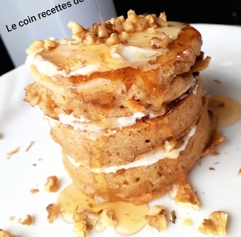 Pancakes Façon Gâteau aux Carottes