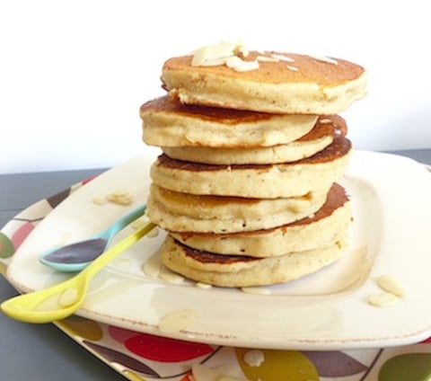 Pancakes Sans Gluten au Lait de Soja Vanillé