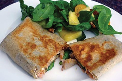 Panini au Sarrasin Garni Sans Gluten