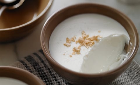 PANNA COTTA À L’EAU D’ÉRABLE