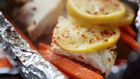 Papillotes de Poulet au Citron