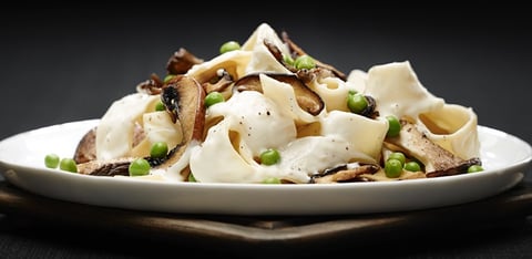Pappardelles Alfredo aux Champignons