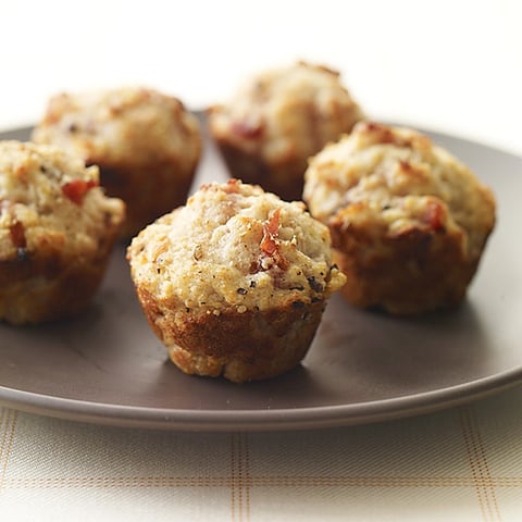 Parmesan et Prosciutto Mini Muffins