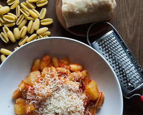 PASTA E PATATE ROSSA