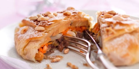 Pastillas au Canard et Foie Gras Frais