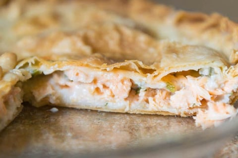 PÂTÉ DE SAUMON EN SAUCE BÉCHAMEL
