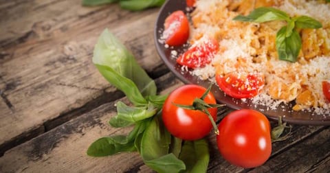 Pâtes Fraîches aux Champignons et Tomates Séchées