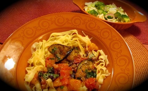 Pâtes Fraîches aux Légumes Grillés, Recette de Base