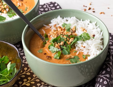 Soupe Africaine aux Arachides