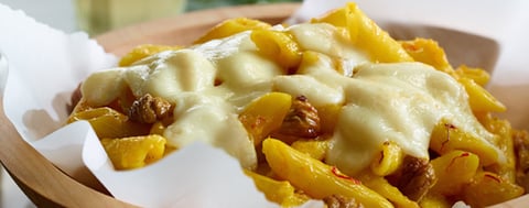 Penne au Four en Papillote