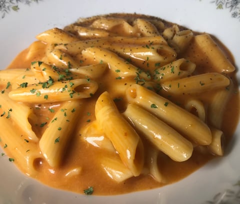 Penne au Fromage Crémeux